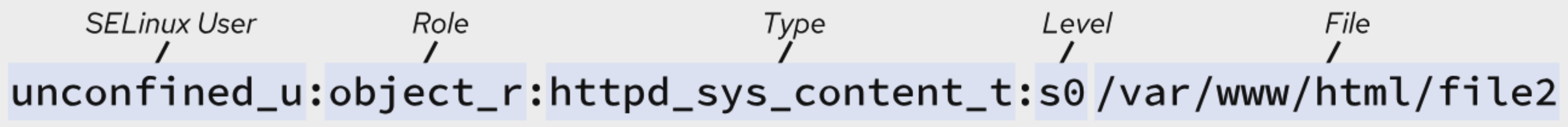 SELinux File Context